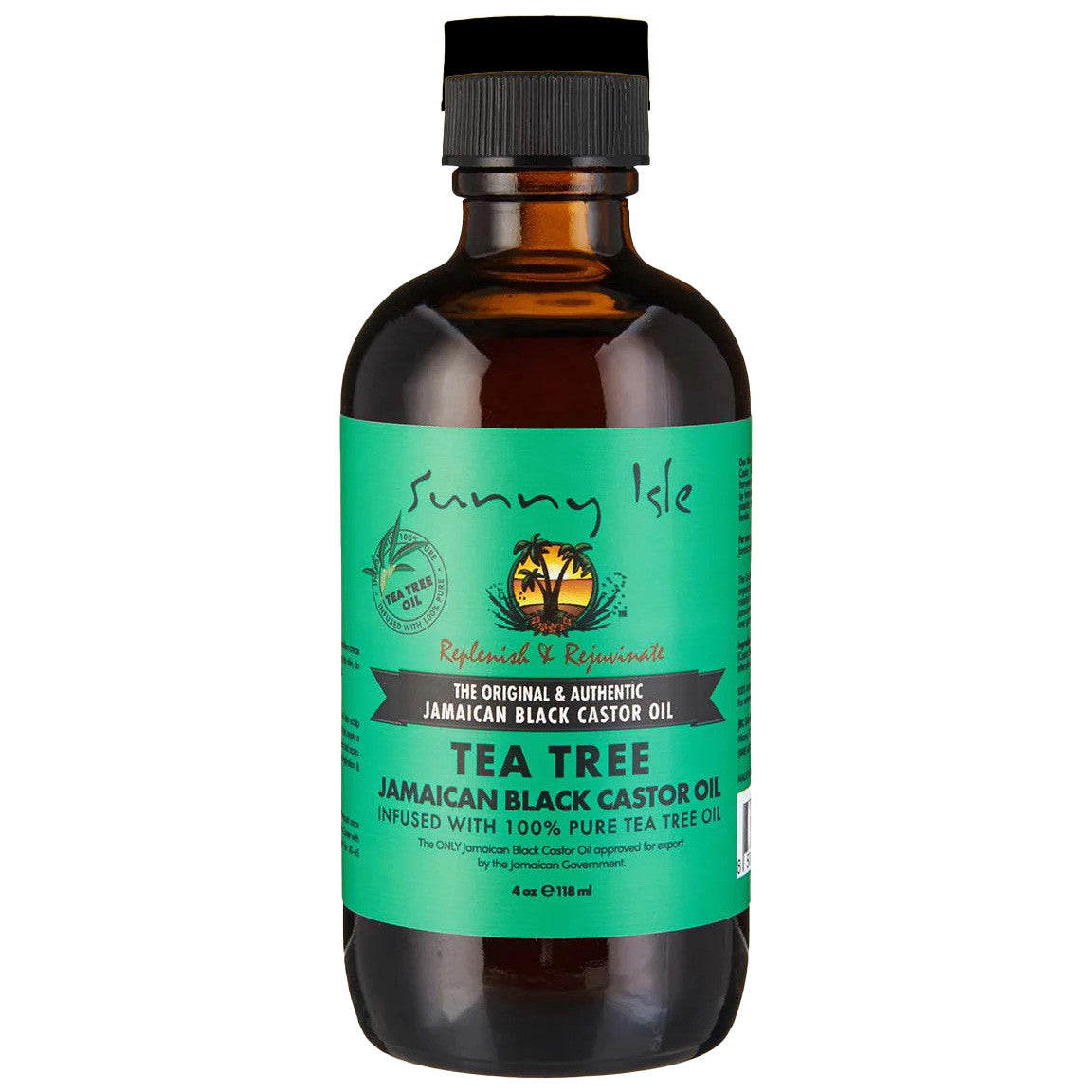 Sunny Isle Jamaican Black Castor Oil - Tea Tree (4oz)
