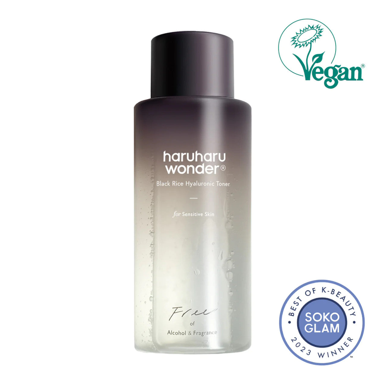HARUHARU Wonder Black Rice Hyaluronic Toner Original (5.1 oz)