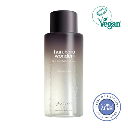 HARUHARU Wonder Black Rice Hyaluronic Toner Original (5.1 oz)