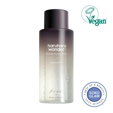HARUHARU Wonder Black Rice Hyaluronic Toner Original (5.1 oz)