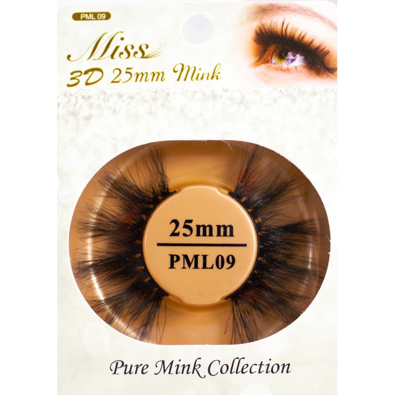 Miss 3D 25mm Mink Lashes Collection