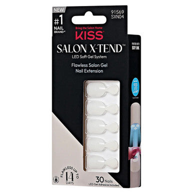 KISS Salon X-tend LED Soft Gel System Nail Kit - Keep It