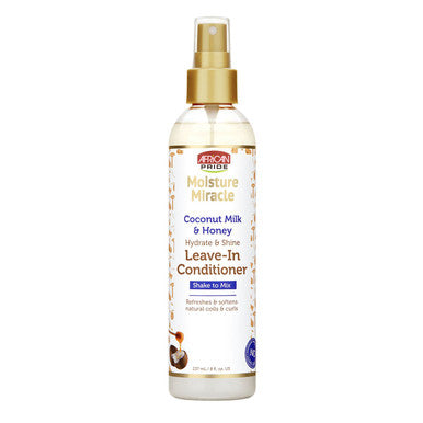 African Pride Moisture Miracle Coconut Milk & Honey Leave-In Conditioner Spray