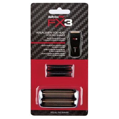 BaBylissPRO FX3 High Speed Foil Shaver Replacement Foil (Black)