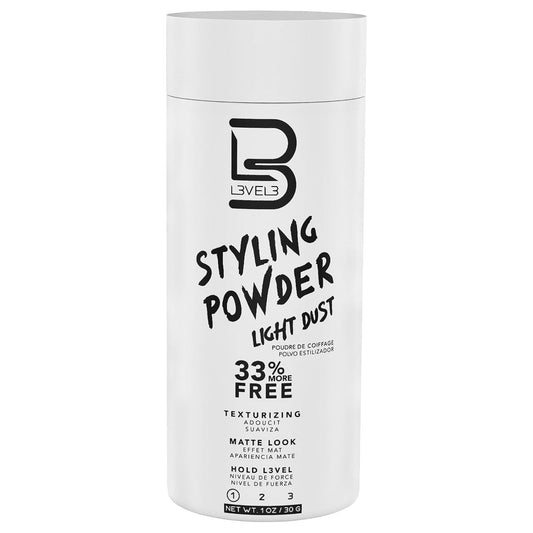 LEVEL 3 Light Hold Styling Powder - Light Dust (1oz)