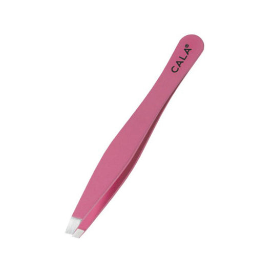 CALA Slanted Tweezer Pink