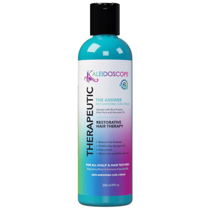 Kaleidoscope Therapeutic The Answer 5 In 1 Restorative Hair Therapy Curl Cream (8oz)