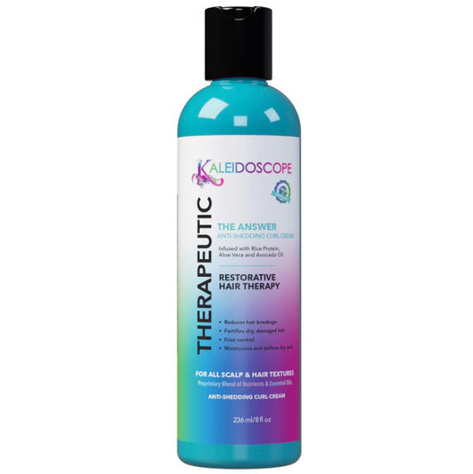 Kaleidoscope Therapeutic The Answer 5 In 1 Restorative Hair Therapy Curl Cream (8oz)