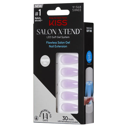 KISS Salon X-tend LED Soft Gel System Nail Kit - Gimme