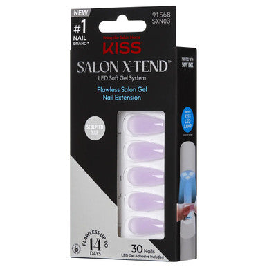 KISS Salon X-tend LED Soft Gel System Nail Kit - Gimme
