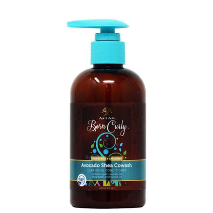 As I Am Born Curly Avocado Shea Cowash (8 oz)