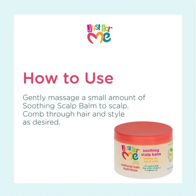JUST FOR ME Soothing Scalp Balm (6 oz)