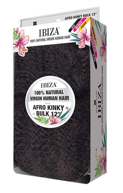 IBIZA 100% Natural Virgin Human Hair - AFRO KINKY BULK