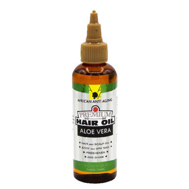 African Anti Aging  Premium Hair Oil - Aloe Vera