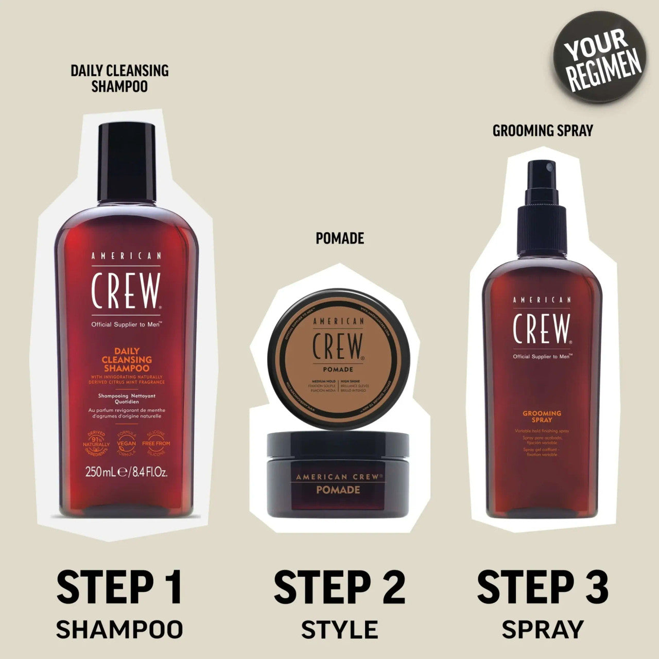 American Crew Firm Hold Styling Gel (8.4 oz)