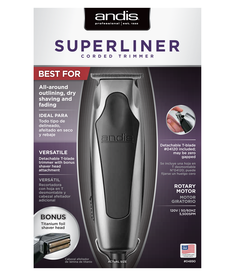 Andis Superliner T-Blade Trimmer