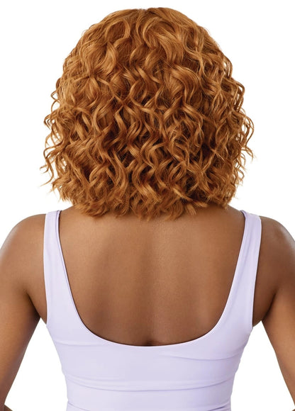 OUTRE Human Hair Blend Airtied Vanish HD+ Lace Front Wig - HHB-Loose Deep 12"