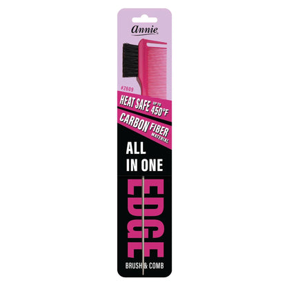Annie All In One Edge Brush & Comb