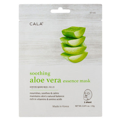 CALA Essence Facial Mask (1 Sheet) - Aloe Vera