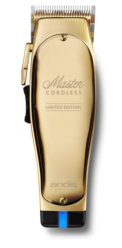 ANDIS Master Cordless Limited Edition Gold Clipper