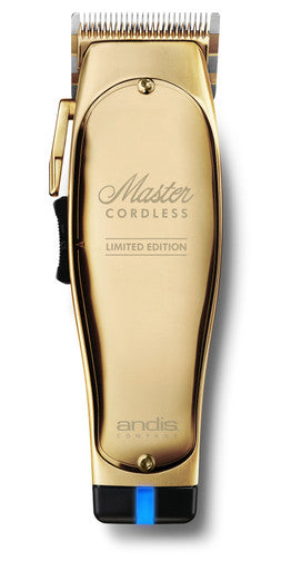 ANDIS Master Cordless Limited Edition Gold Clipper