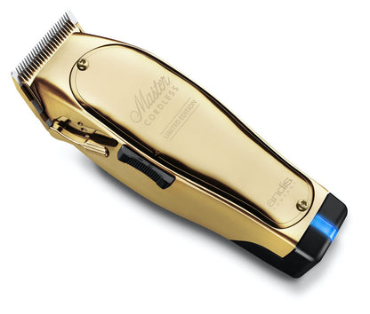 ANDIS Master Cordless Limited Edition Gold Clipper