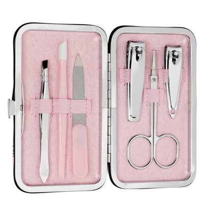 CALA Manicure Set with Travel Case (Animal Spots)
