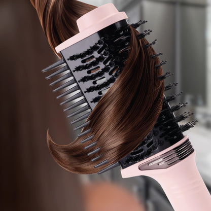 Annie Hot & Hotter Multi-Functional Hair Dryer Brush (Pink)