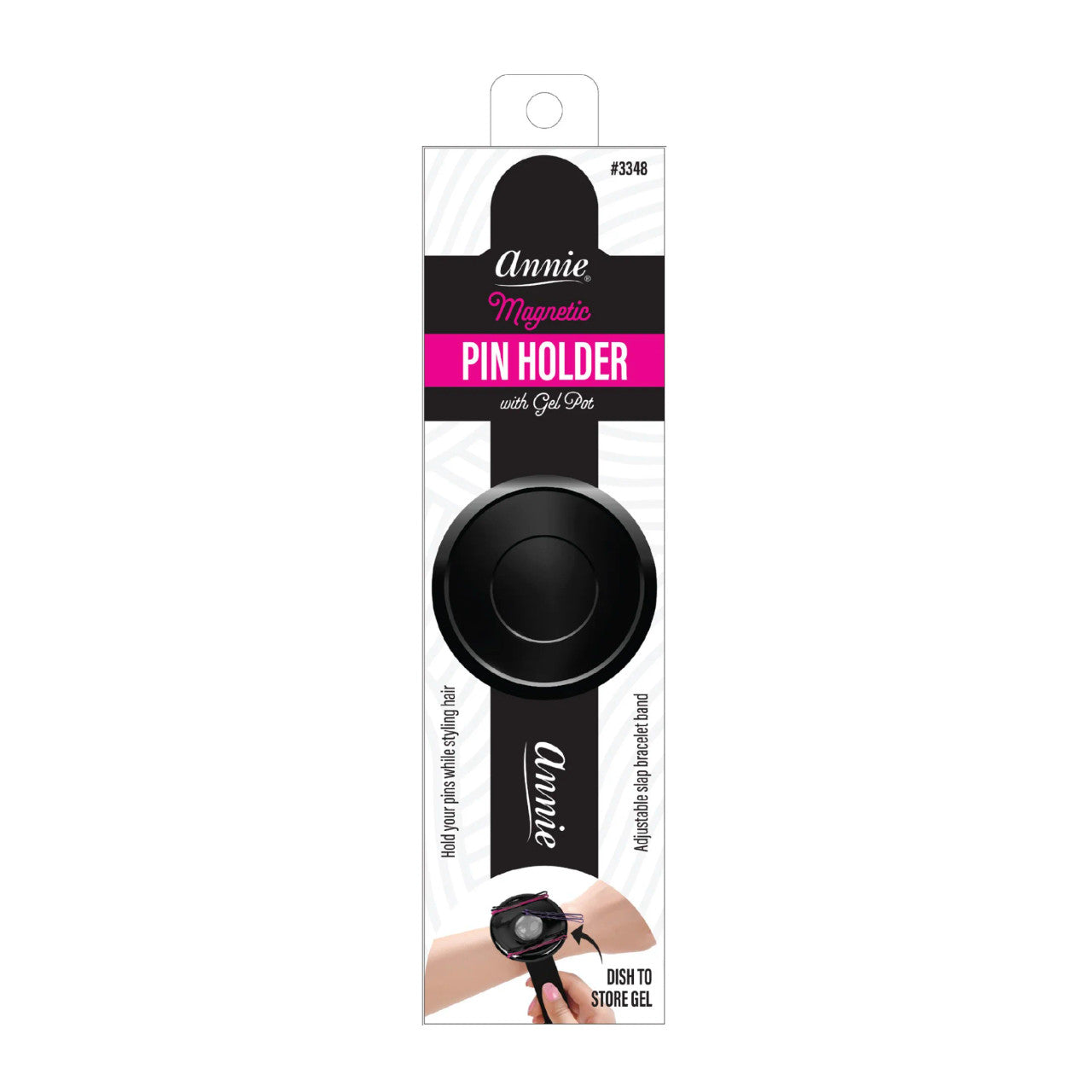 Annie Magnetic Pin Holder and Gel Pot (1ct)