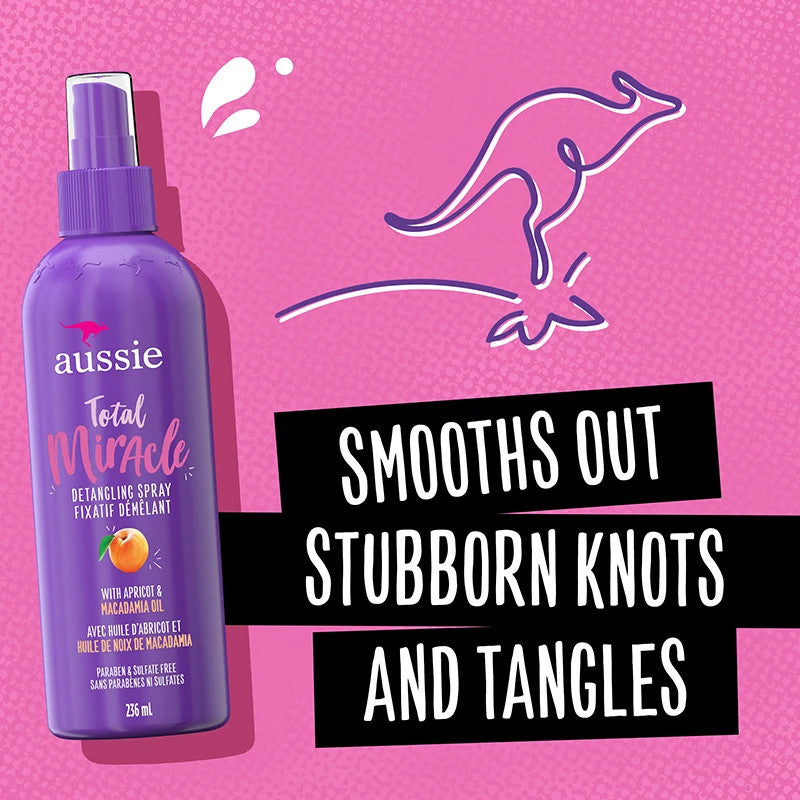 Aussie Total Miracle Sulfate Free Detangler (8 oz)