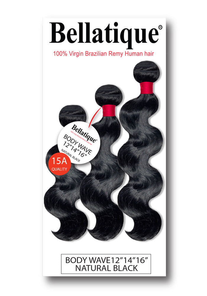 BELLATIQUE 100% Human Hair Multi Pack - Body Wave
