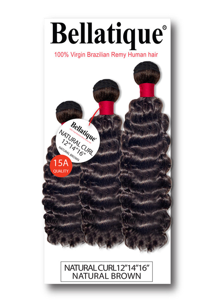 [WHOLESALE] Bellatique 100% Human Hair Multi Pack - Natural Curl