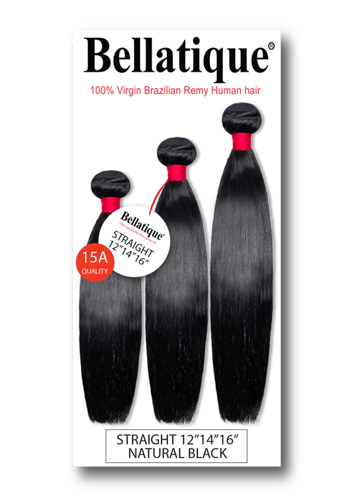 BELLATIQUE 100% Human Hair Multi Pack - Straight