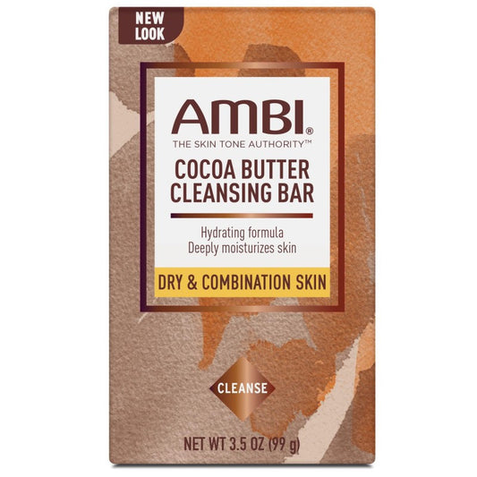 Ambi Cleansing Bar Soap Cocoa Butter (3.5 oz)