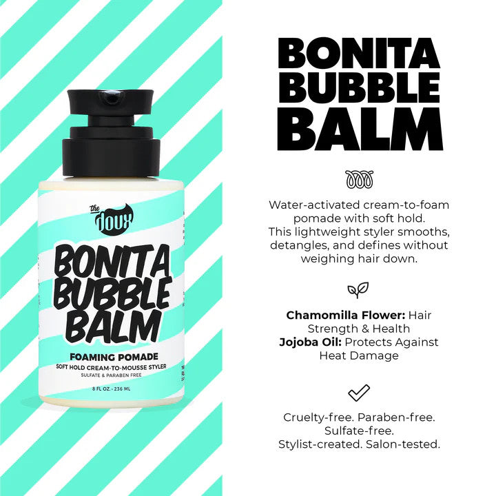 The Doux Bonita Bubble Balm Foaming Pomade (8oz)