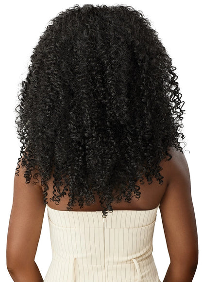 OUTRE Human Hair Premium Blend Big Beautiful Clip-In 9PCS - Bohemian Curl 14"