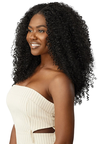 OUTRE Human Hair Premium Blend Big Beautiful Clip-In 9PCS - Bohemian Curl 14"