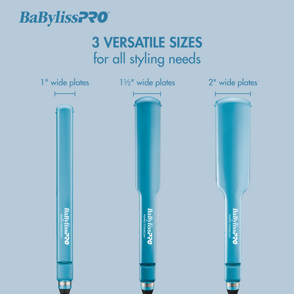 BabylissPRO Nano Titanium Ultra-Thin Flat Iron 1 1/2
