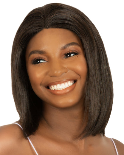 URBAN BEAUTY Bare Beauty 100% Human Hair 13x4 Lace Front Wig - Straight 10"