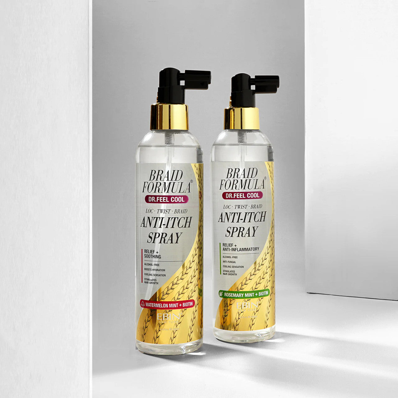 Ebin New York Dr. Feel Braid Formula Anti-itch Spray