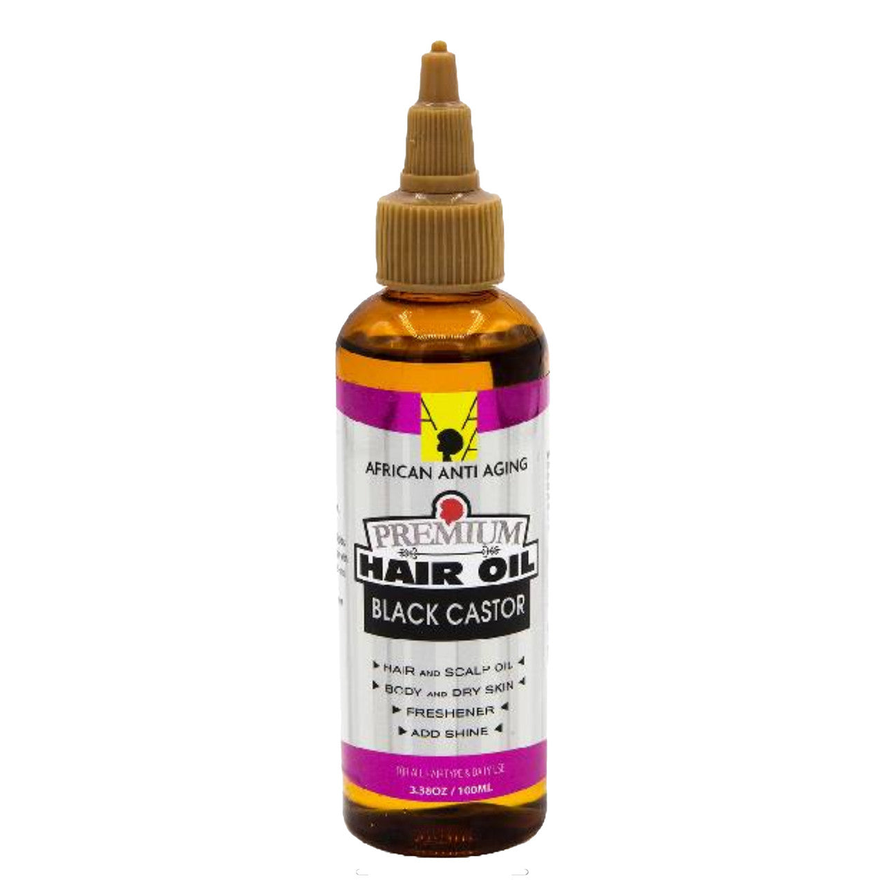 African Anti Aging  Premium Hair Oil - Black Castor