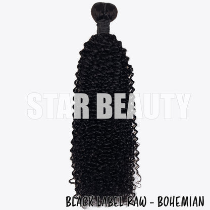 15A Black Label Raw Virgin Hair Single Bundle - Bohemian Curl  (10"- 30")
