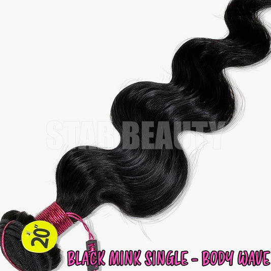 Black Mink Body Wave Curl (10"- 30")