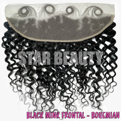 Black Mink 13x4 Frontal - Bohemian Curl (12"- 14")