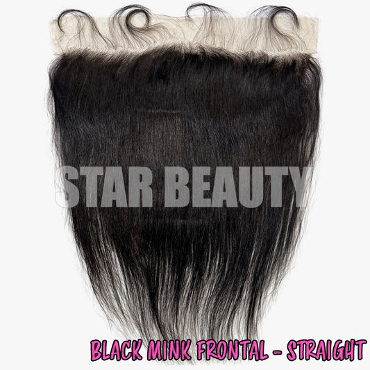 Black Mink 13x4 Frontal - Straight (12"- 18")