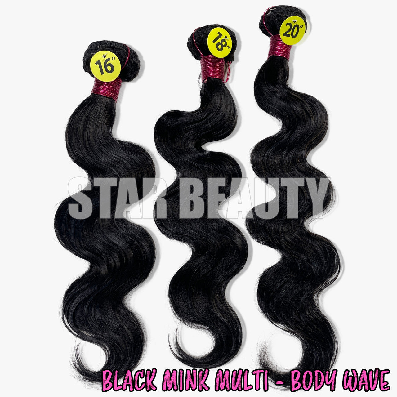 Black Mink Multi Pack - Body Wave