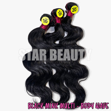 [WHOLESALE] Black Mink Multi Pack - Body Wave