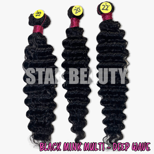 Black Mink Multi Pack - Deep Wave