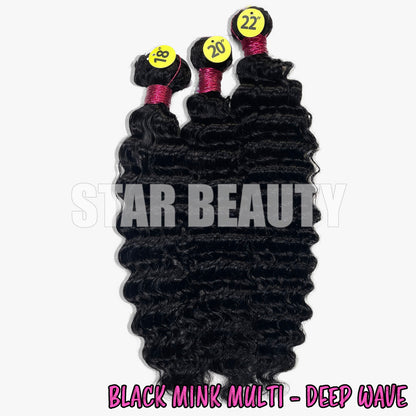 Black Mink Multi Pack - Deep Wave