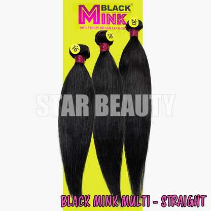 Black Mink Multi Pack - Straight